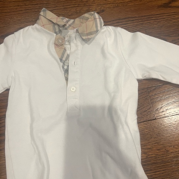 Burberry Long Sleeve Bodysuit - Picture 1 of 3